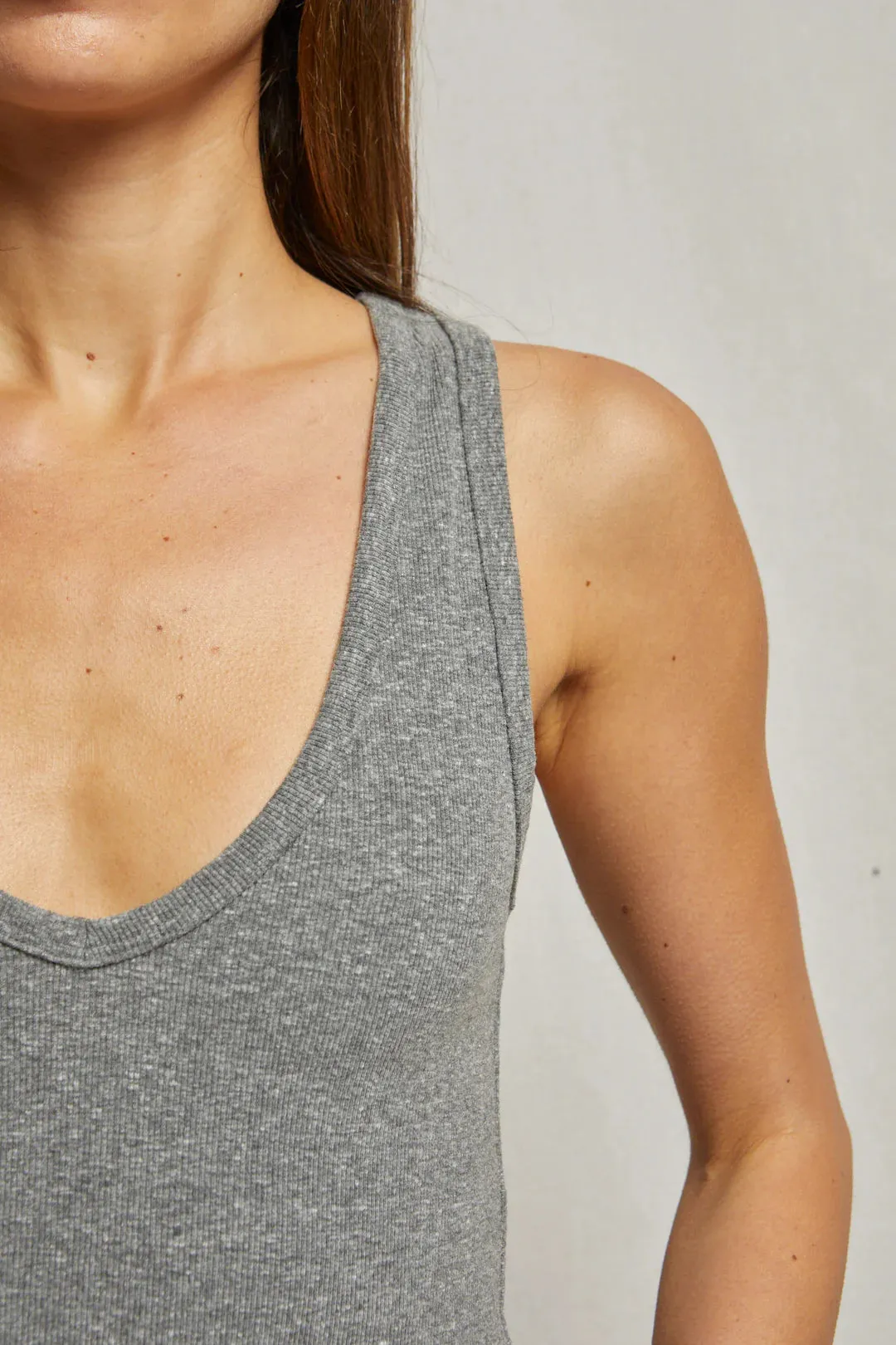 Maria Tank - Dark Heather Grey
