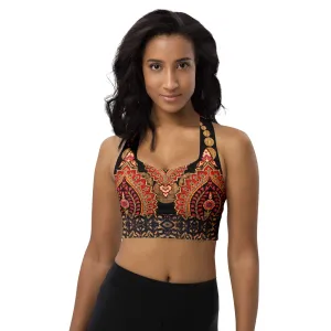 Marrakech Mystique Longline Sports Bra