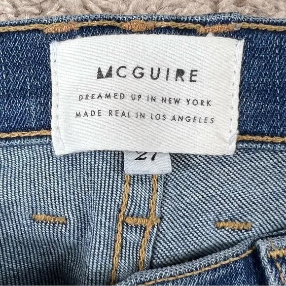Mcguire Ambrosia Cropped Embroidered Jean 27