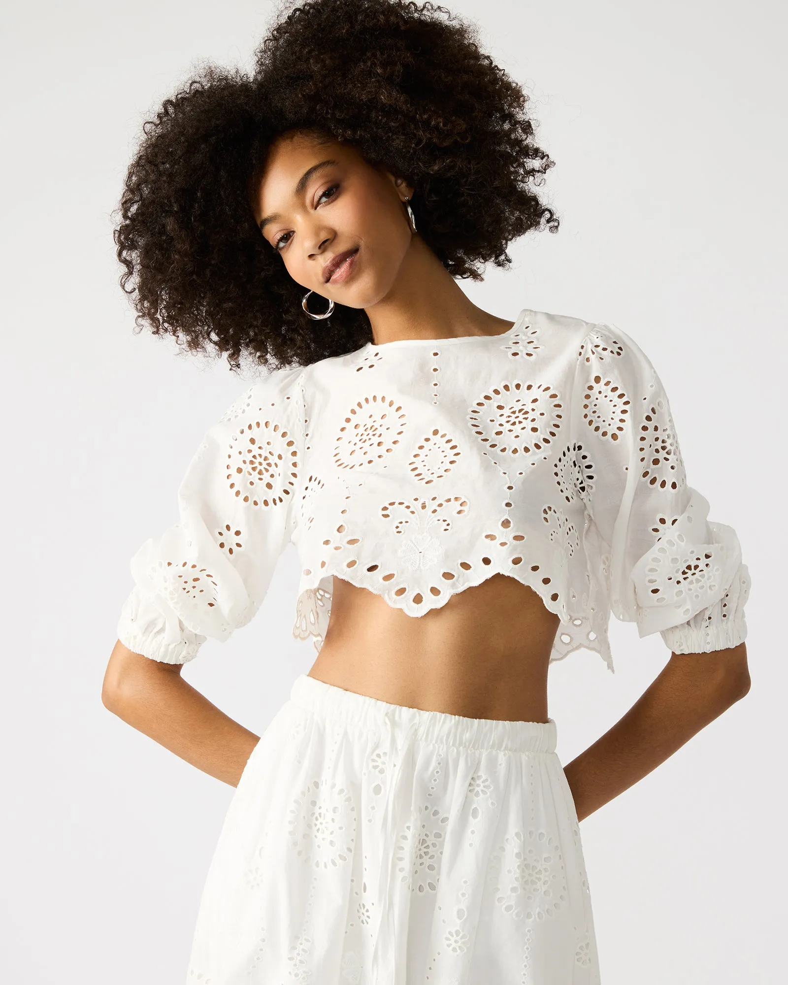 MEERA TOP WHITE