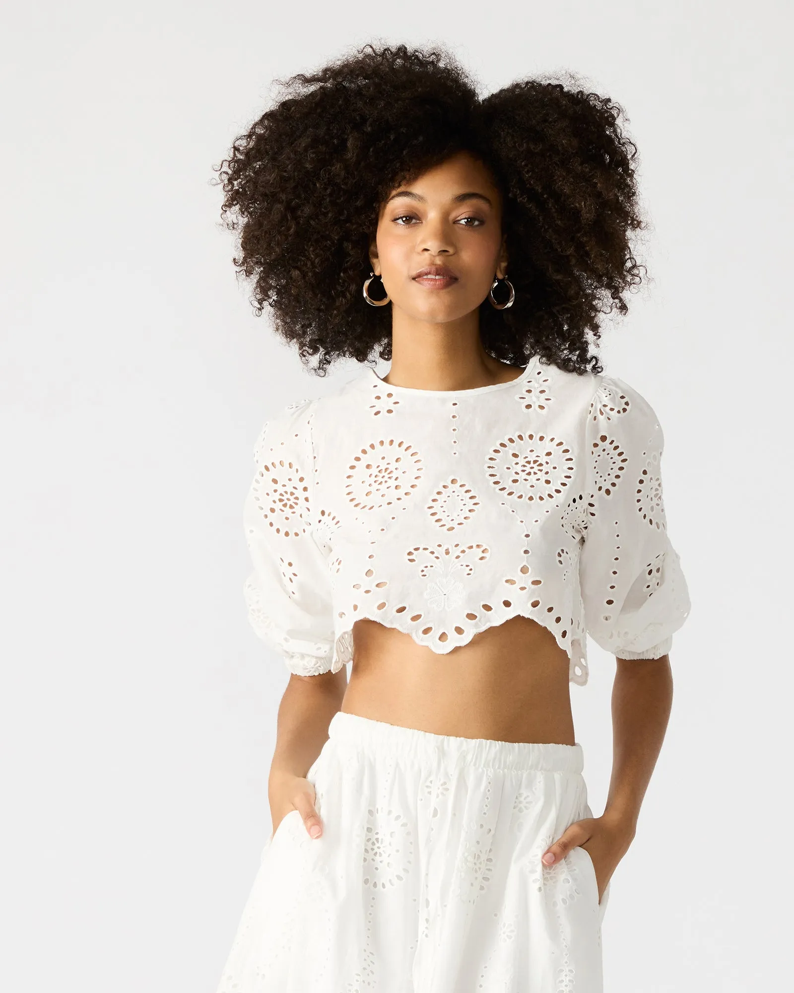 MEERA TOP WHITE