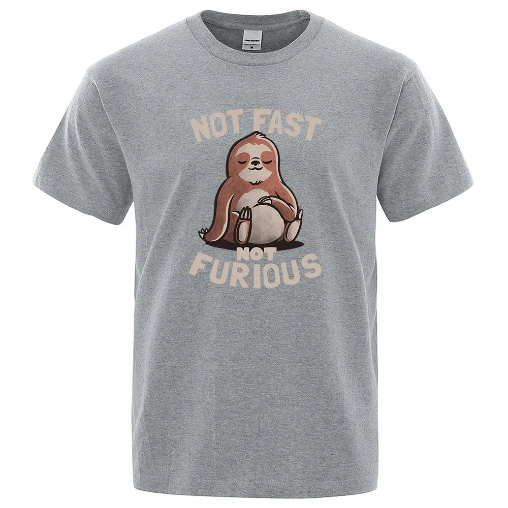 Men Breathable Cotton Streetwear Creativity T-Shirt