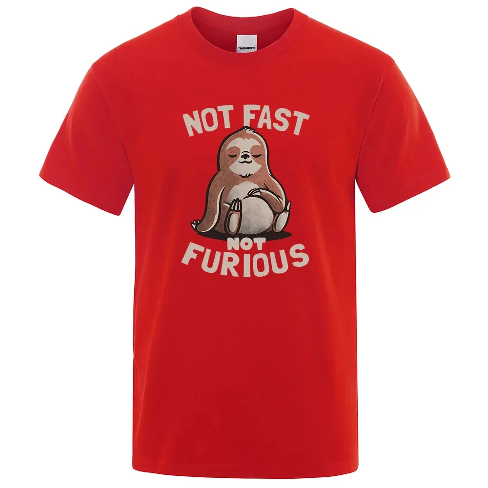 Men Breathable Cotton Streetwear Creativity T-Shirt