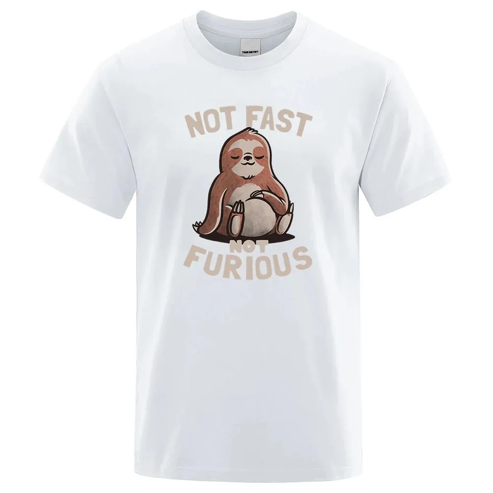 Men Breathable Cotton Streetwear Creativity T-Shirt