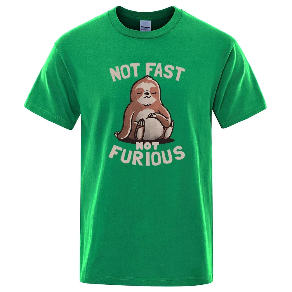 Men Breathable Cotton Streetwear Creativity T-Shirt