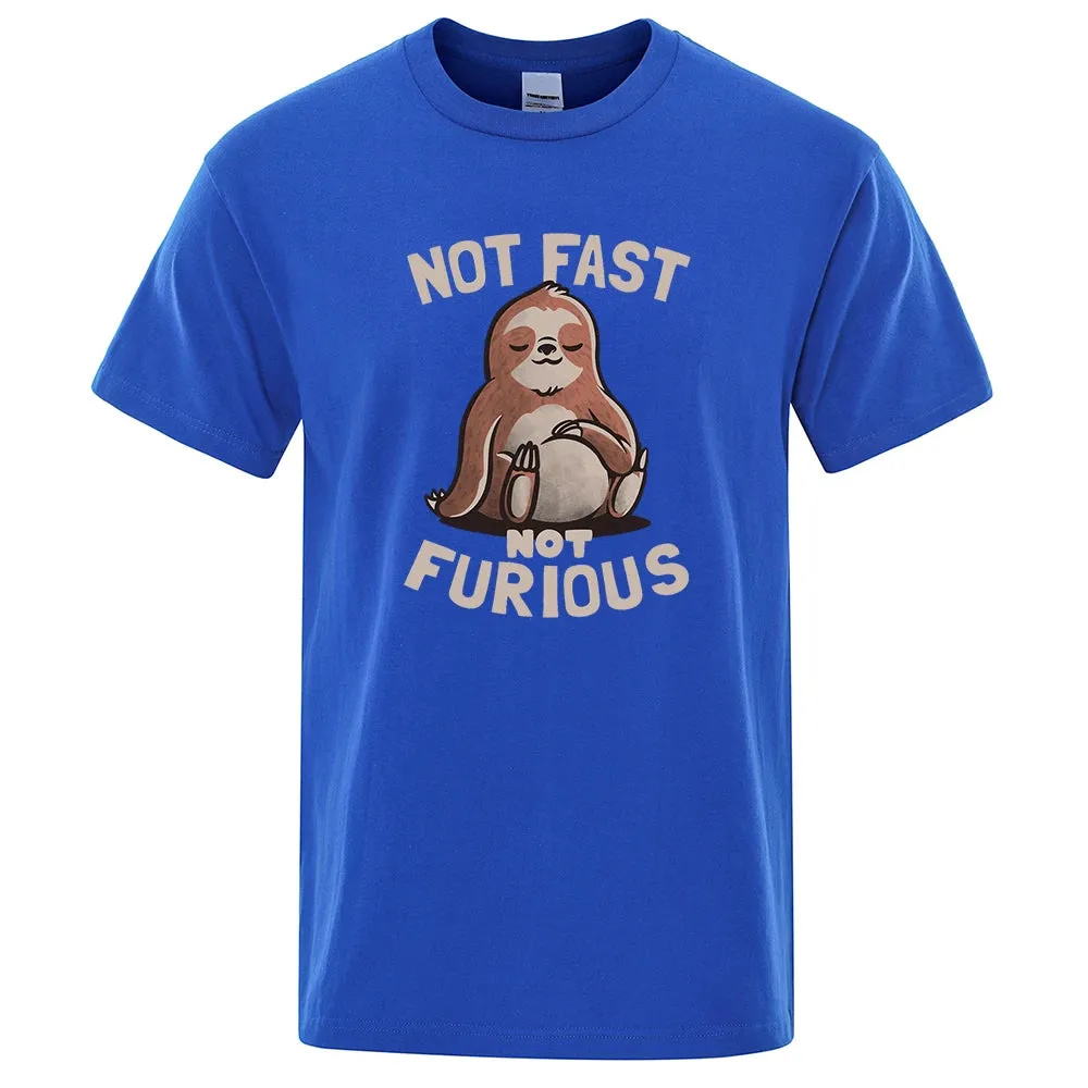 Men Breathable Cotton Streetwear Creativity T-Shirt