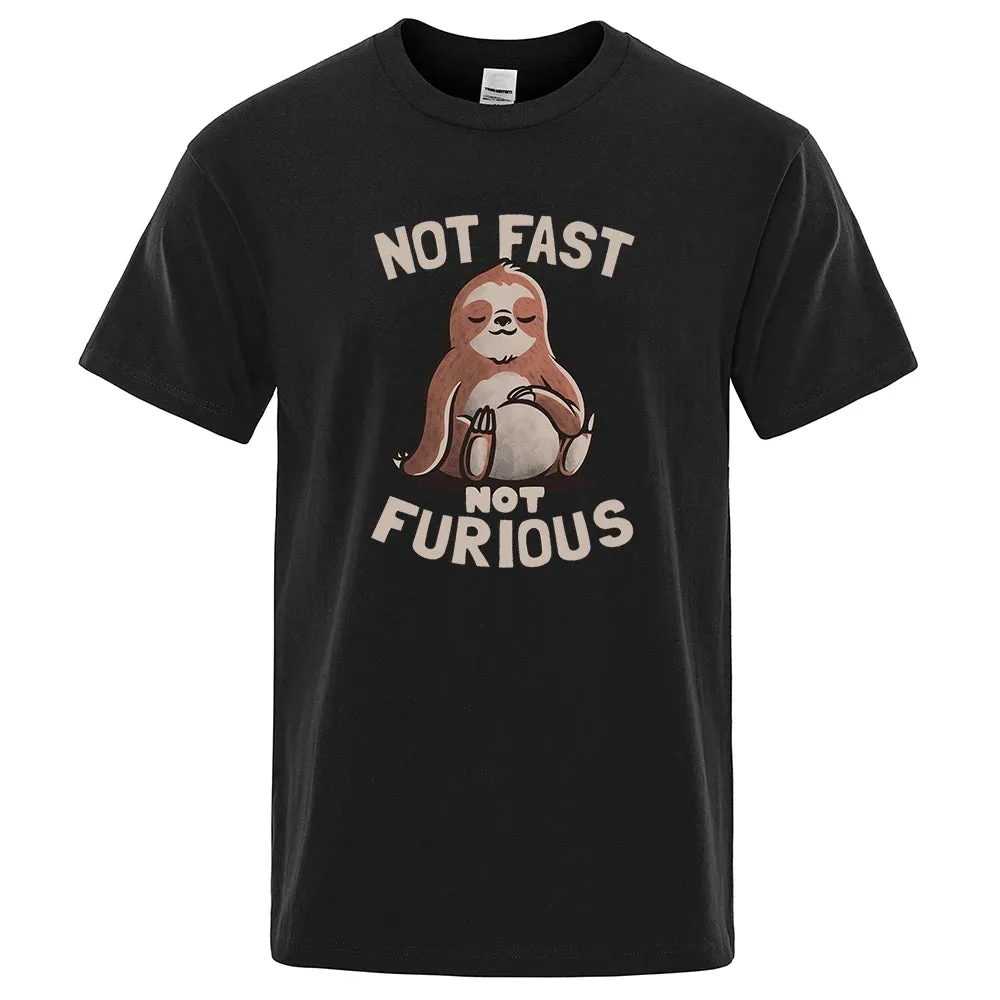 Men Breathable Cotton Streetwear Creativity T-Shirt