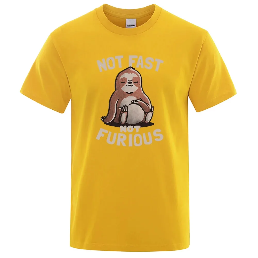 Men Breathable Cotton Streetwear Creativity T-Shirt