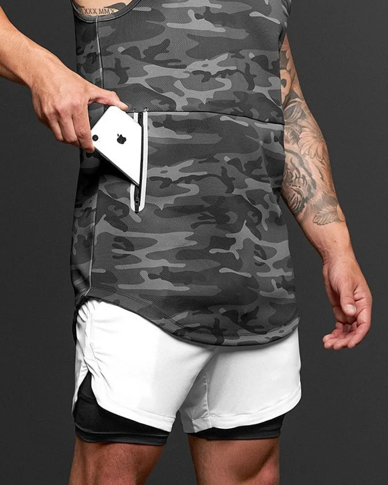 Men Tank Tops Jacket