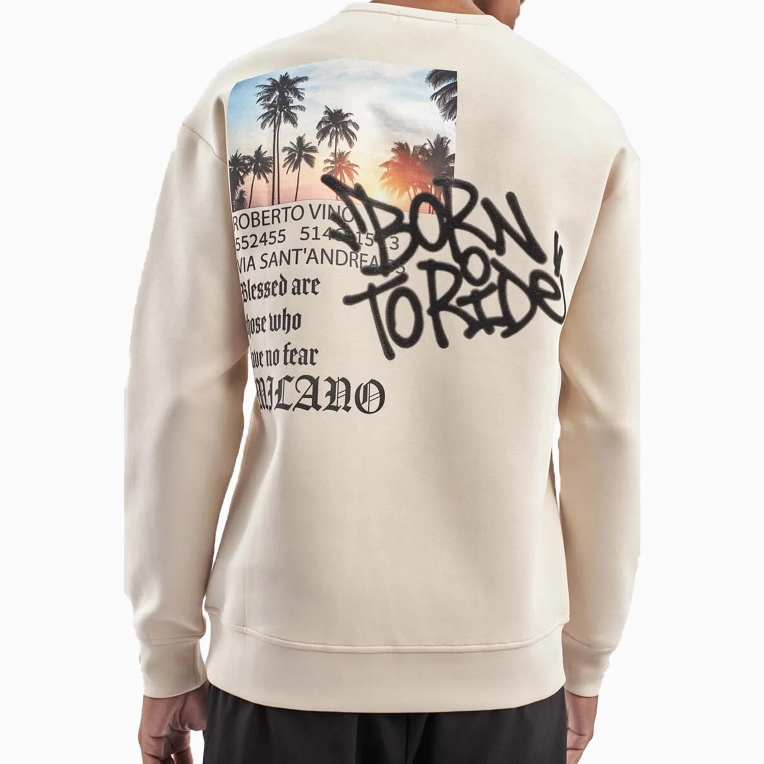 Men's Born To Ride Sweatshirt