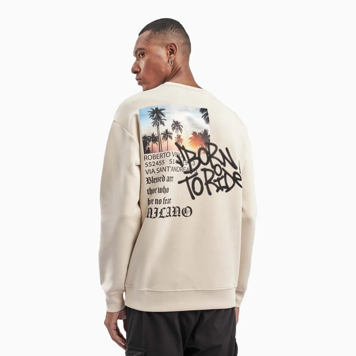 Men's Born To Ride Sweatshirt