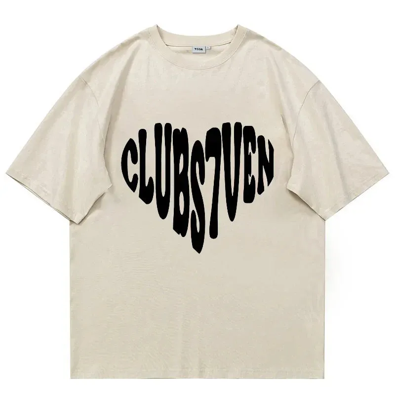 Men's Casual T-Shirt Graphic Tops Casual Streetwear