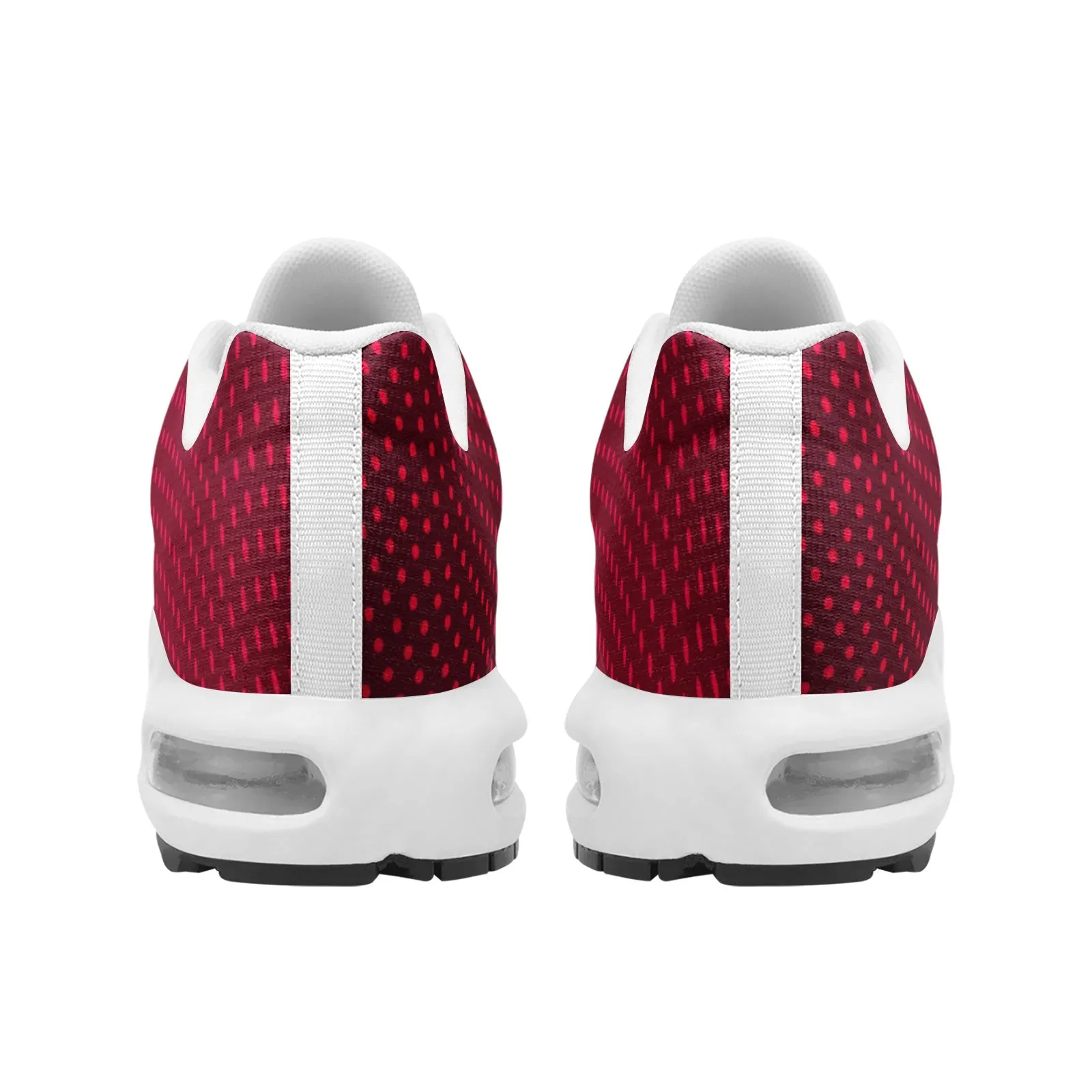 Men’s Red Dynamic Low-Top Sneakers