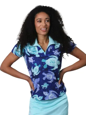 Mer Short Sleeve Polo Turtleville