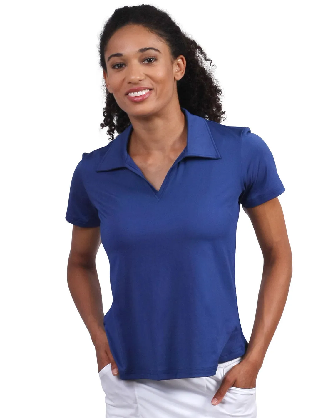 Mer Short Sleeve Top Navy