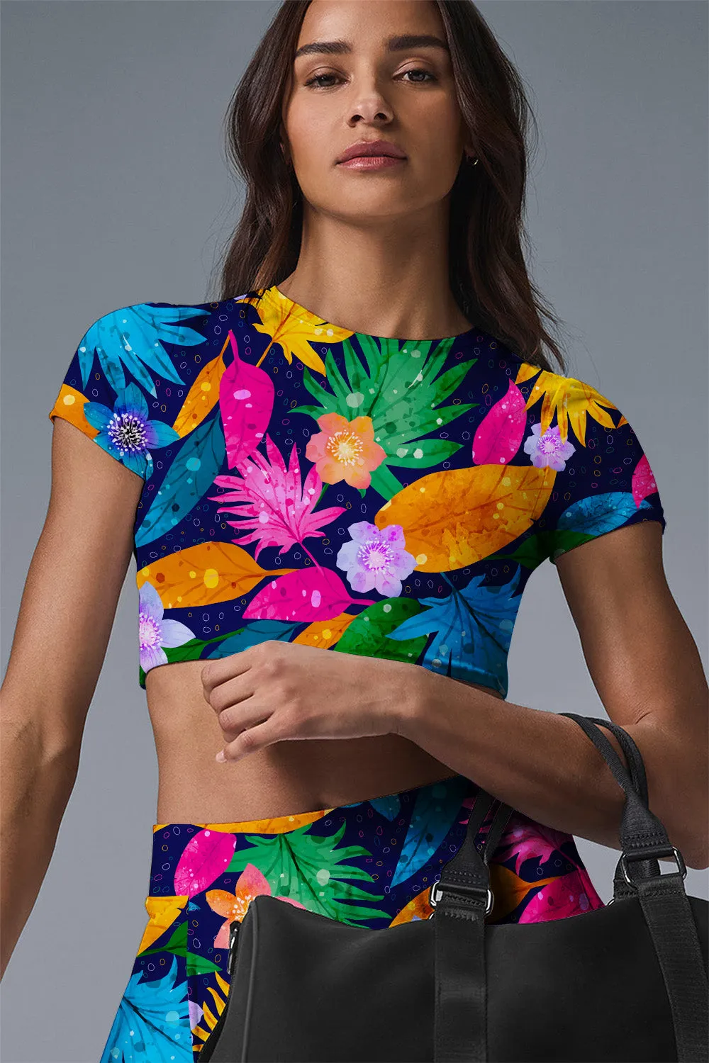 Midnight Bloom Activewear