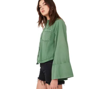 Milano Top - Button Front Shirt - Backwater