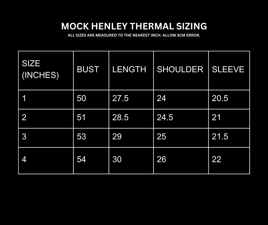MOCK LAYERED HENLEY THERMAL [HEATHER/WHITE]