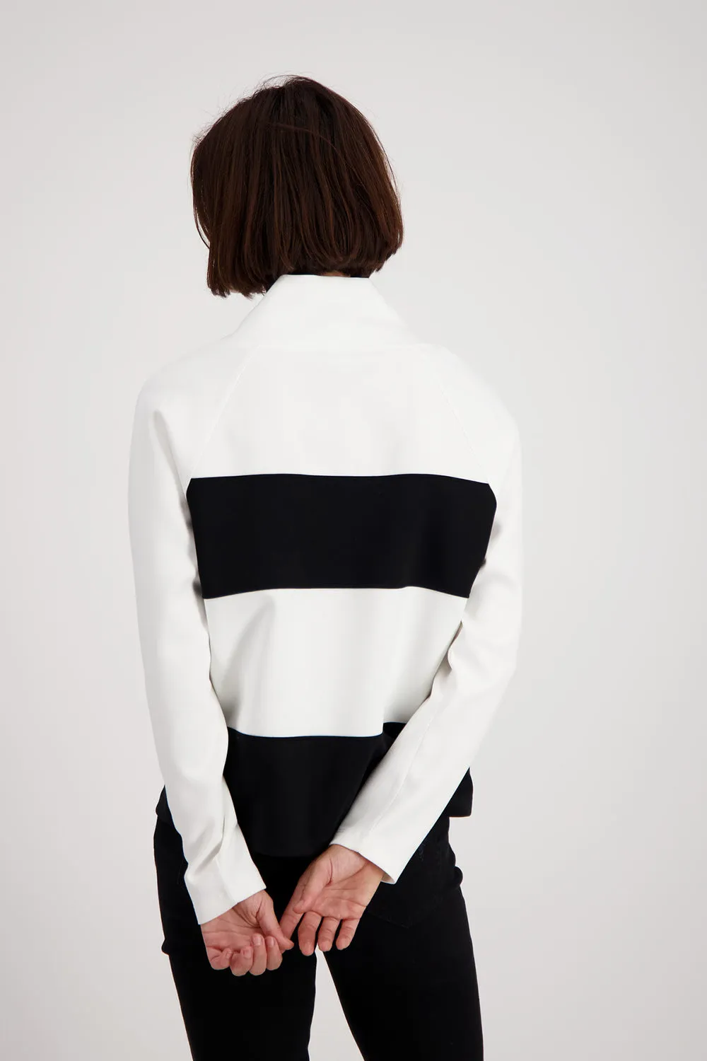 Monari Sweatshirt With Sleeve Embelishment M806763