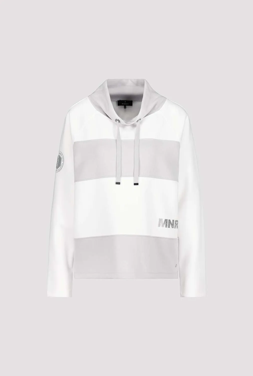 Monari Sweatshirt With Sleeve Embelishment M806763