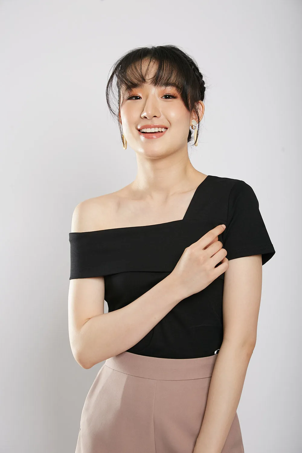 Morie Top in Black