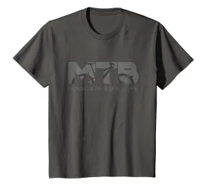 Mountain Bike Life MTB T Shirt - Vintage Mountain Bike Shirt