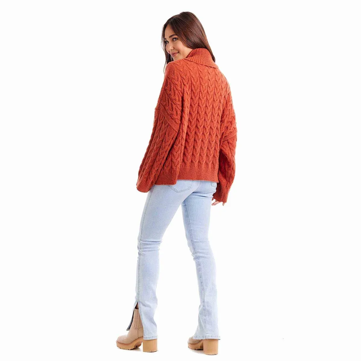Mud Pie Radley Cable Knit Sweater