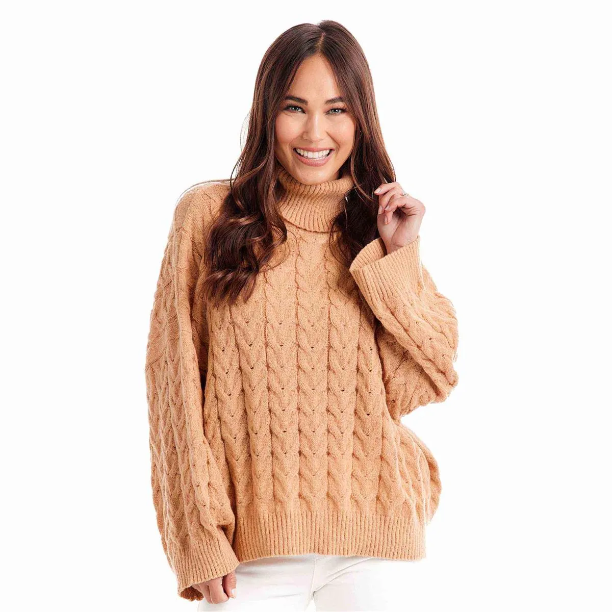 Mud Pie Radley Cable Knit Sweater