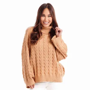 Mud Pie Radley Cable Knit Sweater