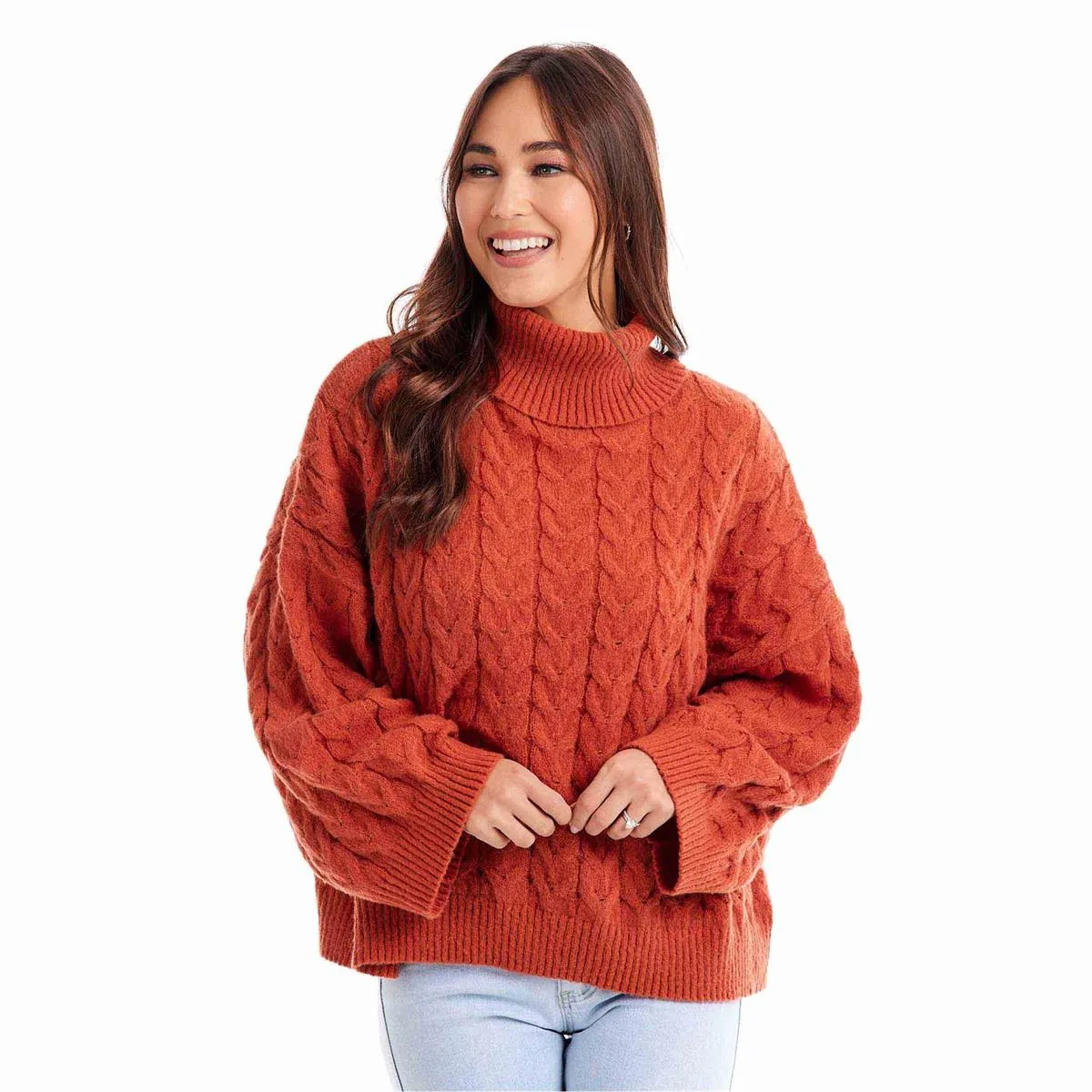 Mud Pie Radley Cable Knit Sweater