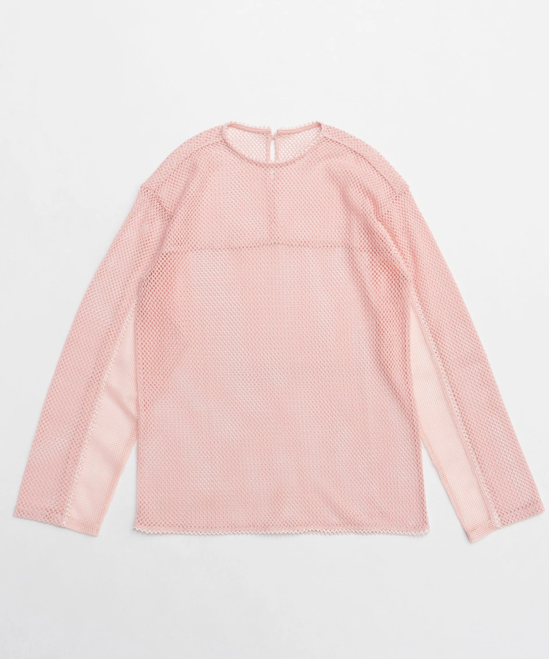 Multiway Mesh Fabric Layered T-shirt