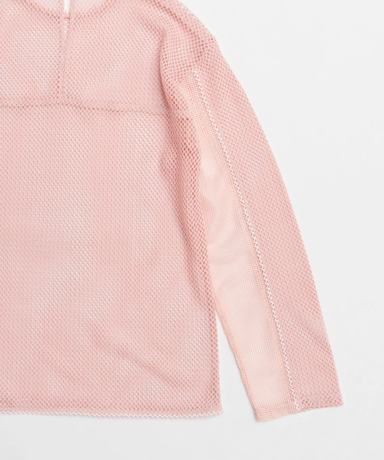 Multiway Mesh Fabric Layered T-shirt