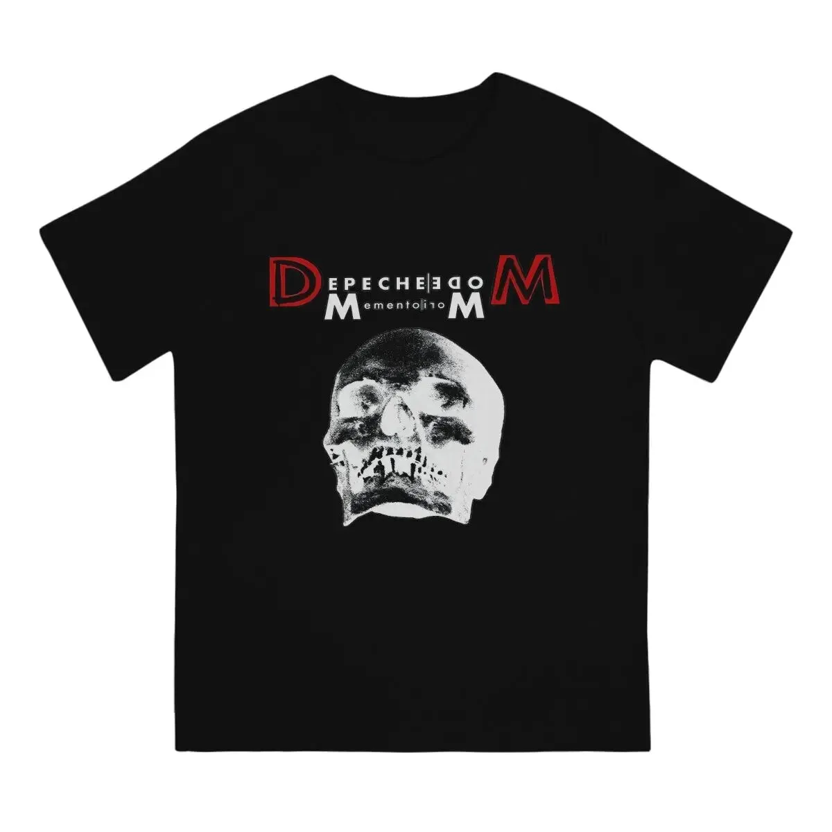 Music Band Depeche Cool Mode Skull T Shirt Vintage Gothic Men's Tshirt Polyester Men Tops