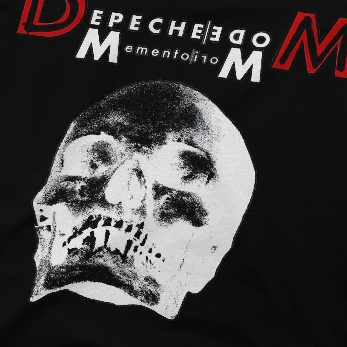 Music Band Depeche Cool Mode Skull T Shirt Vintage Gothic Men's Tshirt Polyester Men Tops