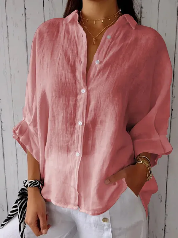Naomi - Casual tank top in linen