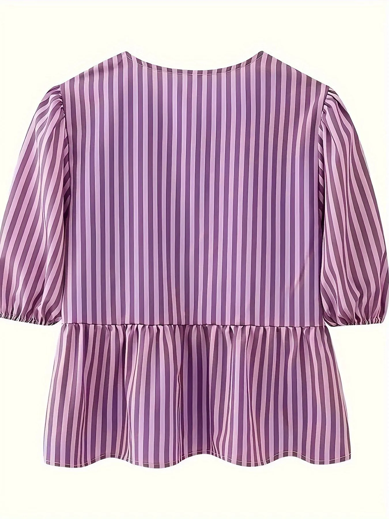 Nayla - Casual Gestreepte Top