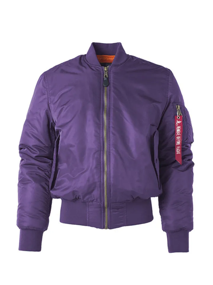 New Casual Fashion Solid Color Stand Collar Jacket For Men