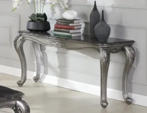 New Classic Marguerite Console Table in Cherry