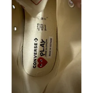 NEW CONVERSE‎ x COMME DES GARCONS PLAY CHUCK 70 HI US MEN'S 9