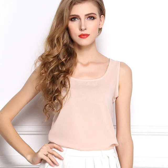 New Fashion Basic Style Female Tank Tops