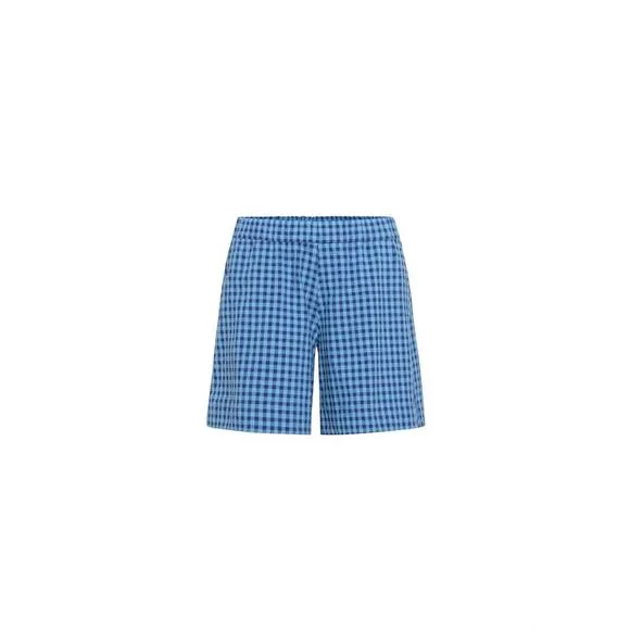 NEW FRNCH lark gingham shorts in blue