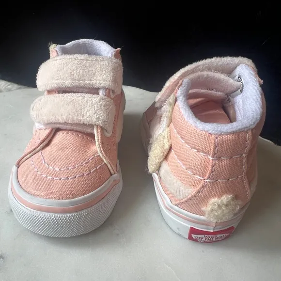 NEW Vans Bunny SK8-Mid Reissue V Rabbit Garden Party Sneakers Mid-tops Toddler 4