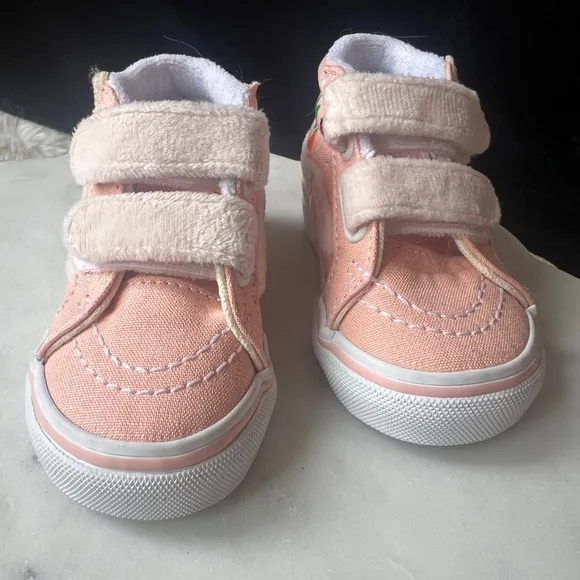 NEW Vans Bunny SK8-Mid Reissue V Rabbit Garden Party Sneakers Mid-tops Toddler 4