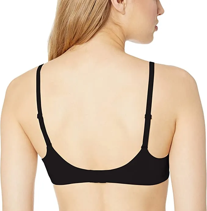 New with tags! Amazon Essentials womens Classic T-Shirt Bra, Black, Sz 36DD!