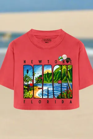 Newtone Cropper Beach Tee