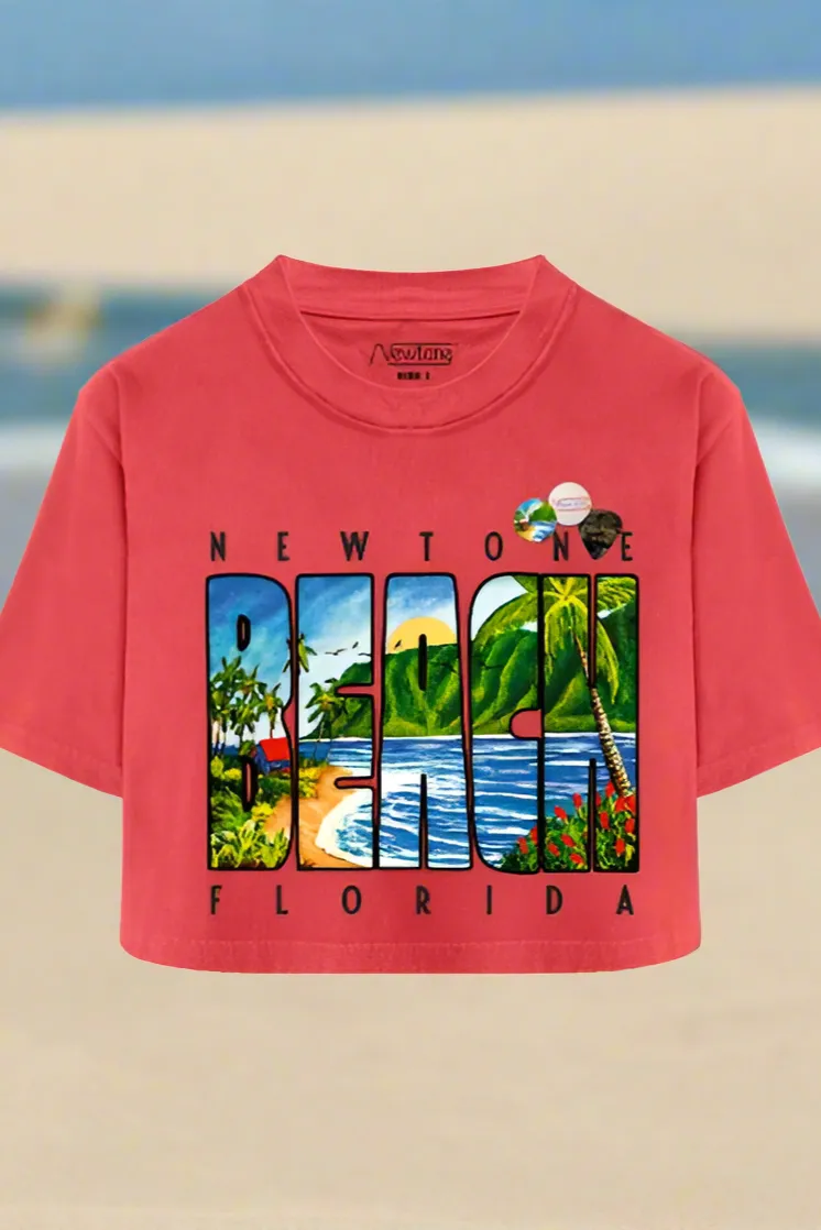 Newtone Cropper Beach Tee