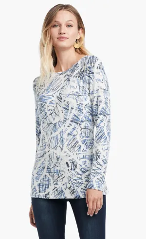 Nic Zoe Scribbled Up Top