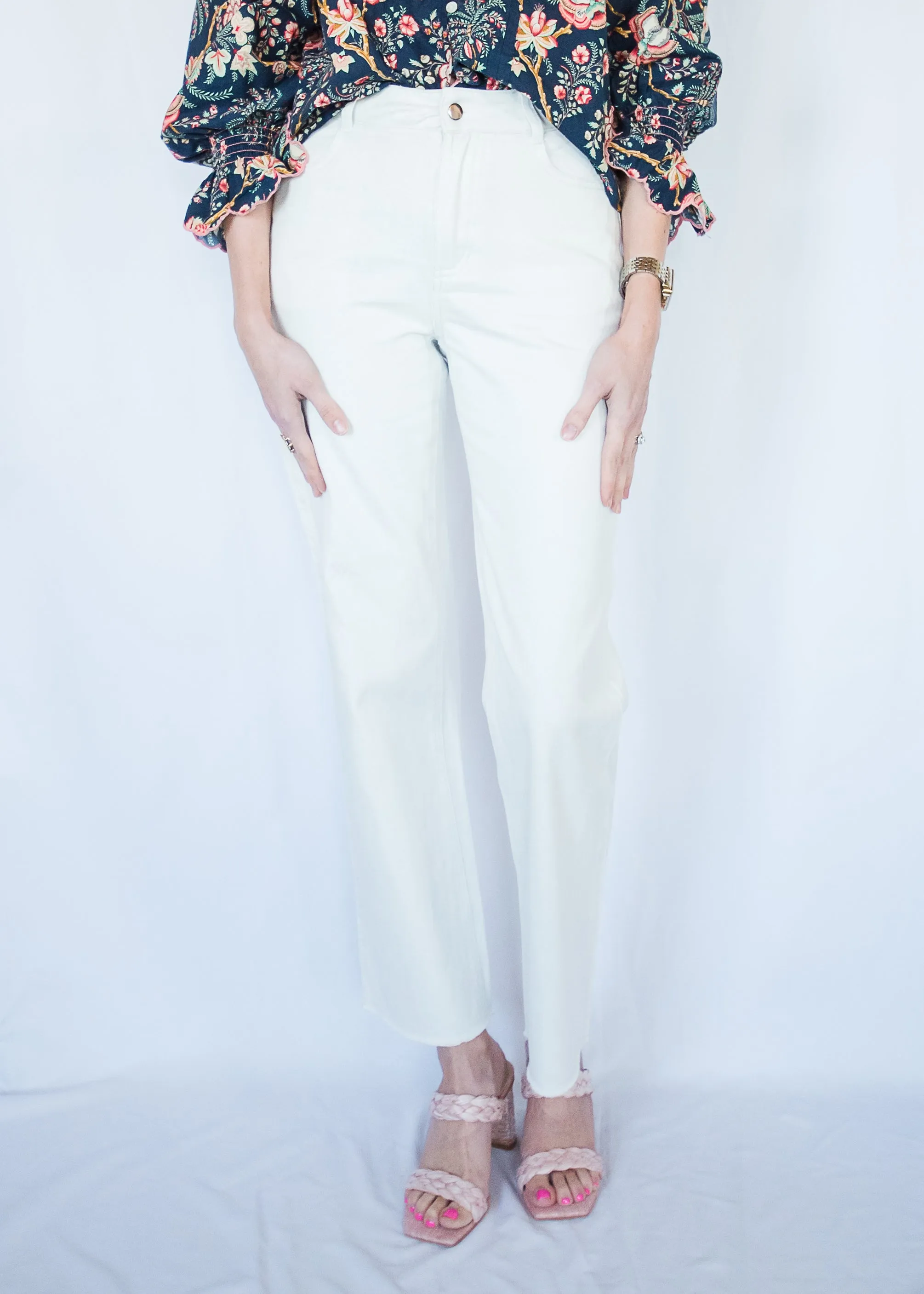 Not Just Jeans Off-White Pants