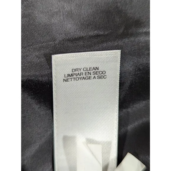 NWOT! SUIT STUDIO, NEW YORK! SILVER/GRAY W/BLACK PENCIL SKIRT SUIT SET! SZ 8