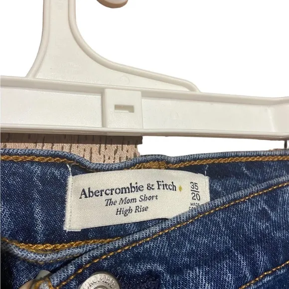 NWT Abercrombie &amp; Fitch High Rise‎ The Mom Short 35 / 20